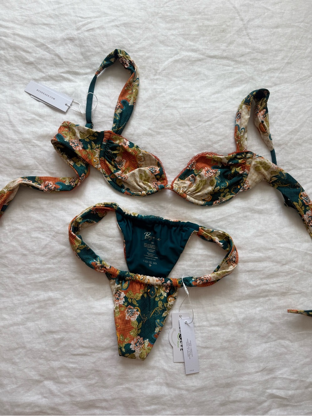 NWT bydee bikini Antigua Set